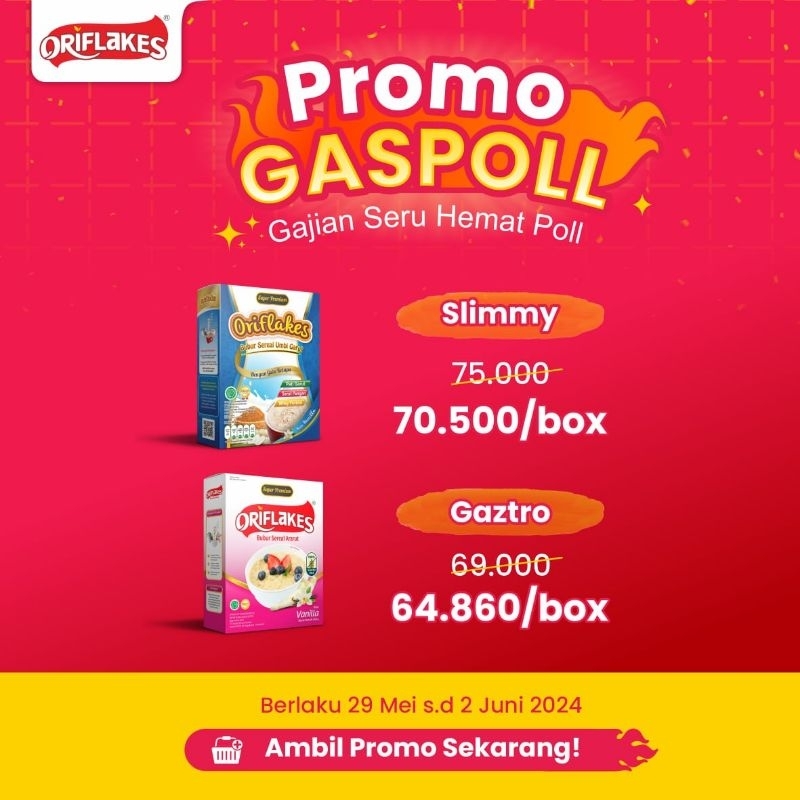 

PROMO ORIFLAKES SEREAL UMBI GARUT MAAG DAN ASAM LAMBUNG 350 GRAM