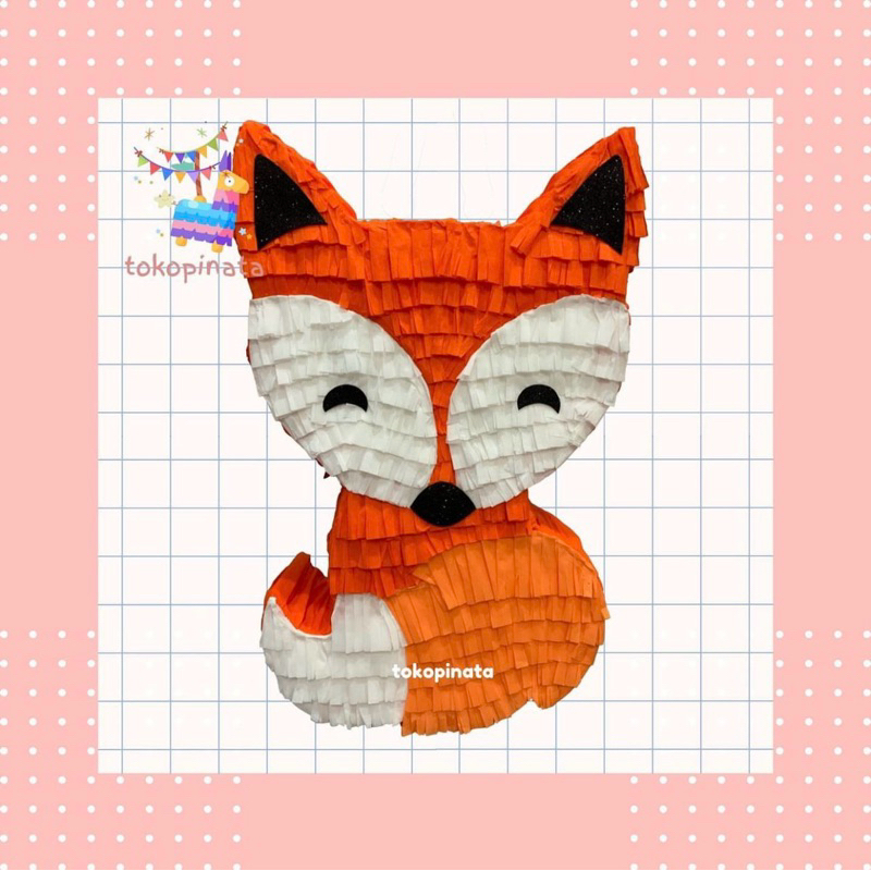 Pinata Fox / Pinata Pukul Rubah / Pinata Pukul Fox