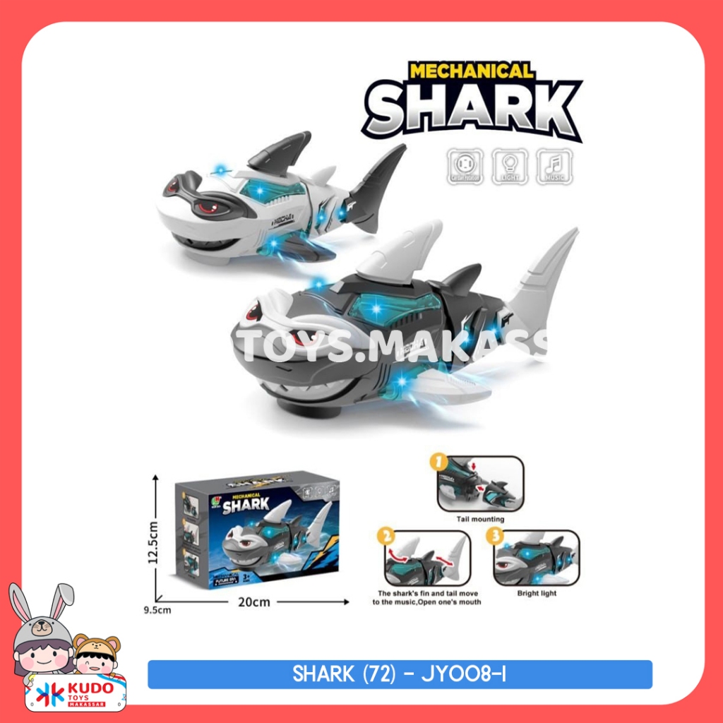 MAINAN MOBIL HIU SHARK  - JY008-1