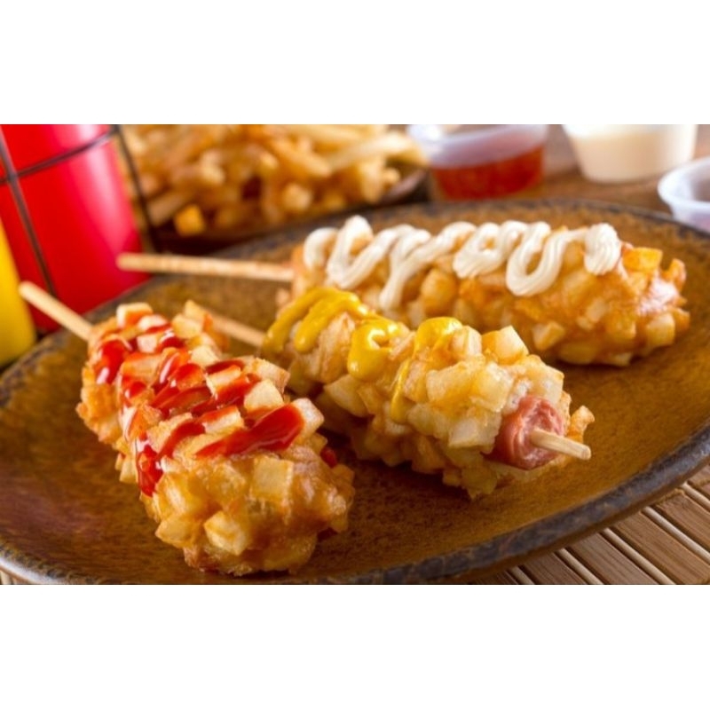

Donat sosis (corndog)