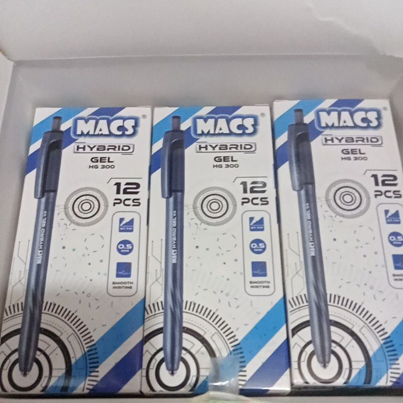 

pulpen MACS hybrid gel HG 300 black / pack