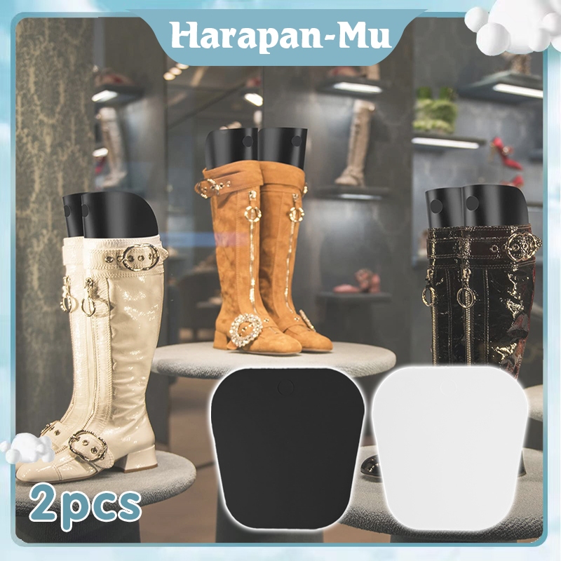 2pcs Boots Shaper Menjaga Sepatu Boot Bentuk Tabung Shaper Stand Sisipan Bentuk Boot