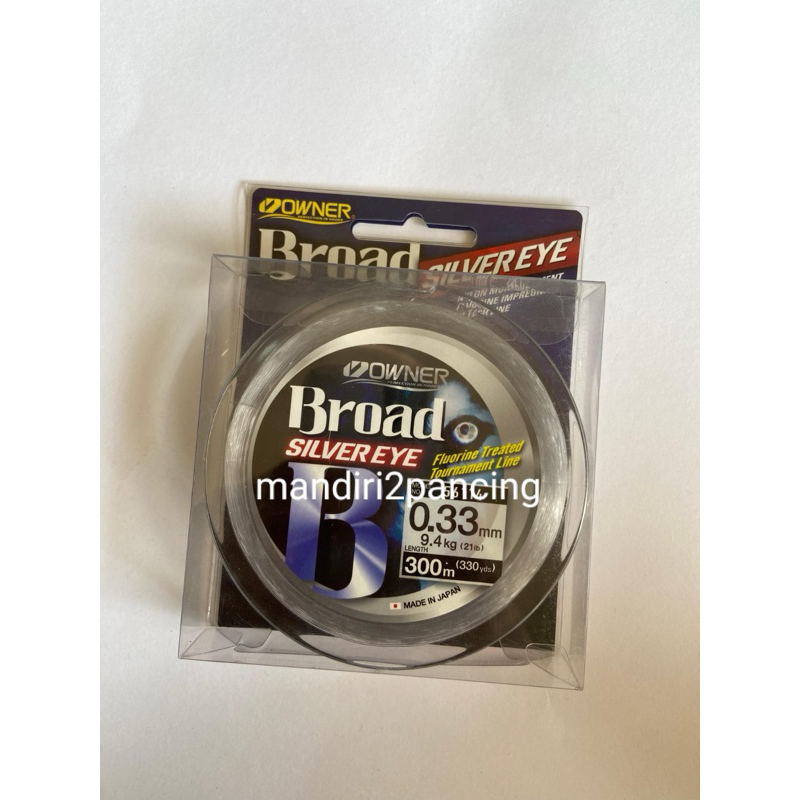 Senar Pancing OWNER Broad Silver Eye