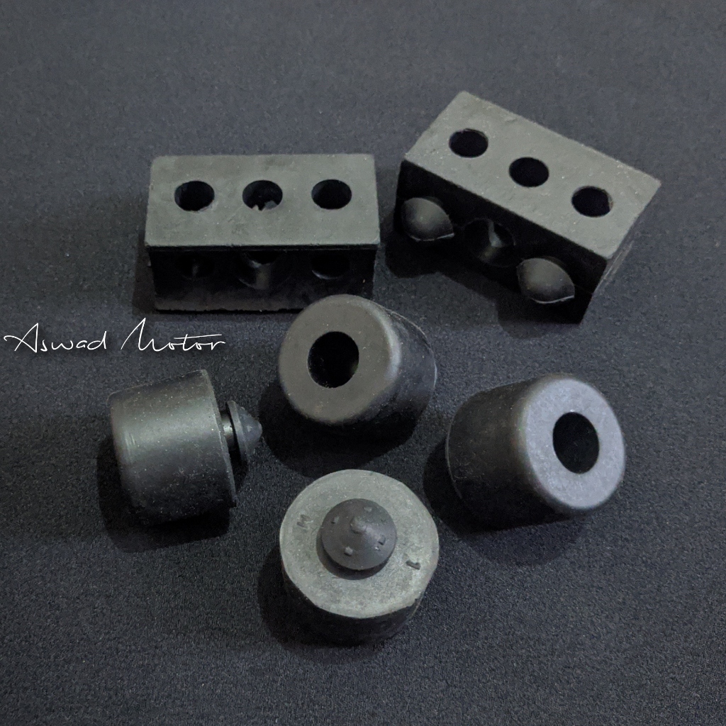 1Set Karet Ganjal Jok Honda Tiger Revo Original Set / Karet Bantalan Jok Tiger Revo / Karet Jok Hond