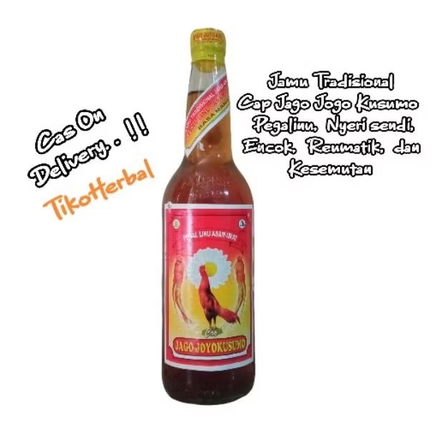 Jamu Jago JoyoKusumo 600ml Pegalinu, Nyeri sendi Original 100%