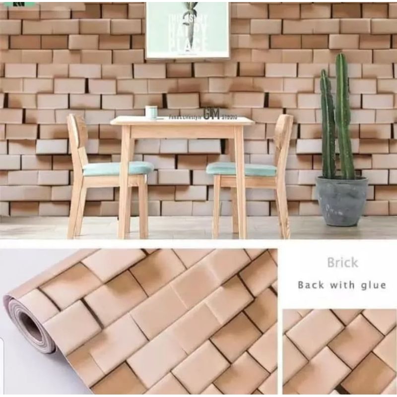 Wallpaper Stiker dinding MOTIF BATA