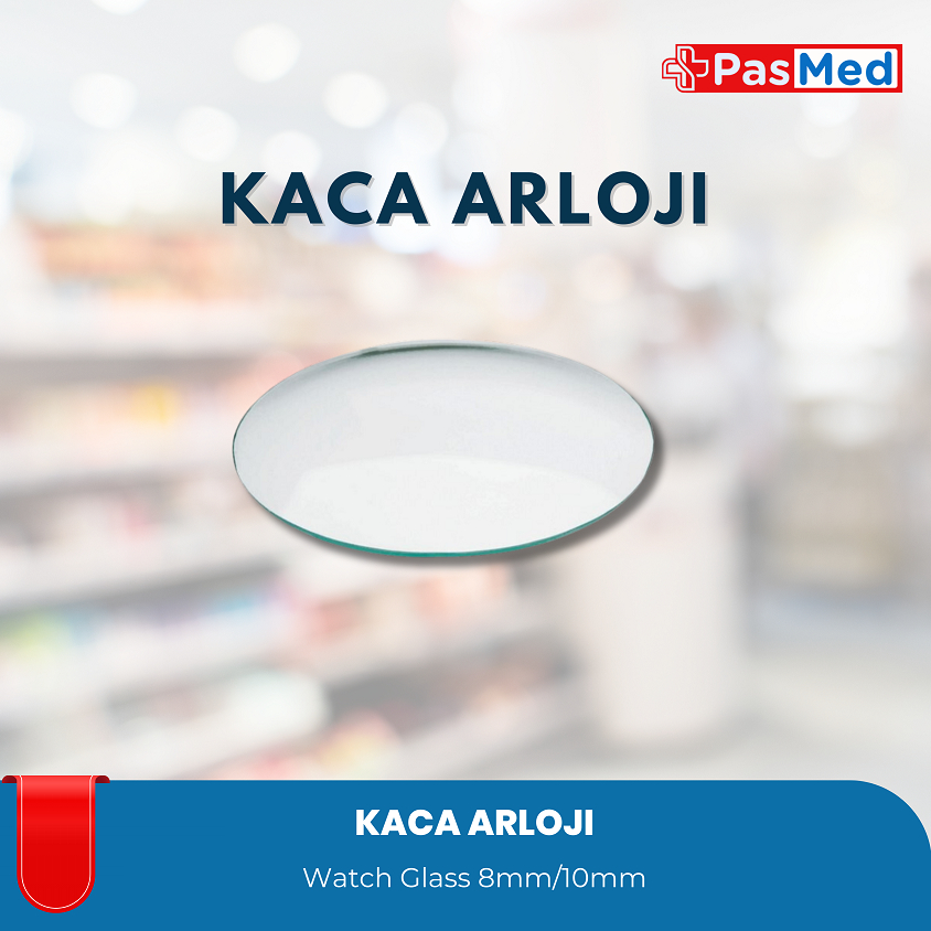 KACA ARLOJI  8MM/10MM