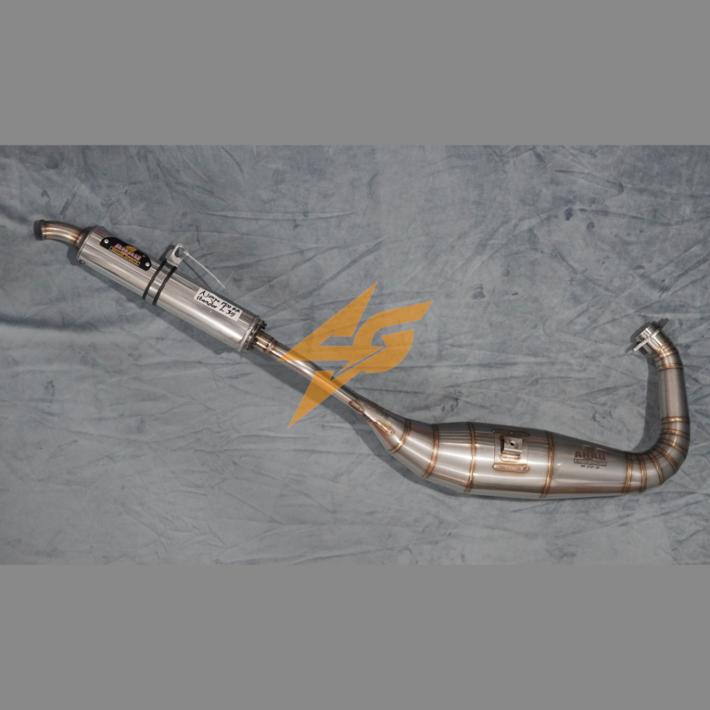 Knalpot AHAU Ninja RR standar L 39 stainless