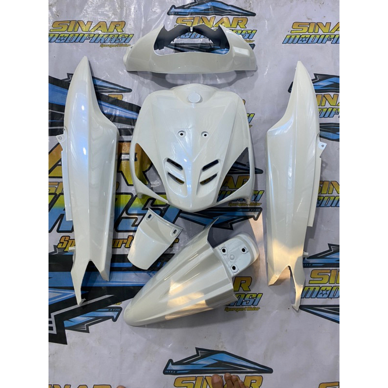 cover body fullhalus mio spory putih lembayung biru