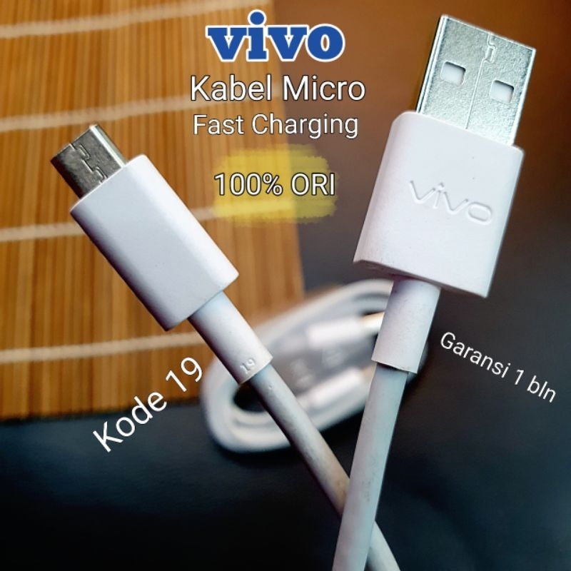 [PROMO]Kabel Data Vivo Usb Micro (kode 19) Copotan Hp 18Watt 5Watt 10Watt 1A 2A Support Fast Chargin