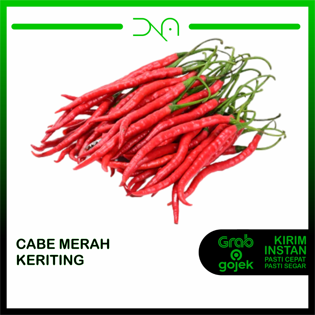 

CABE MERAH KERITING - 100gr | DnA OStore Cabai