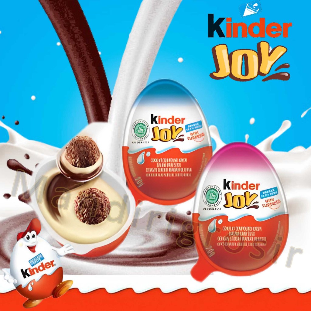 

Chocolate Crispy Krim Susu * Kinder Joy * Cokelat Surprise Mainan * 20gr