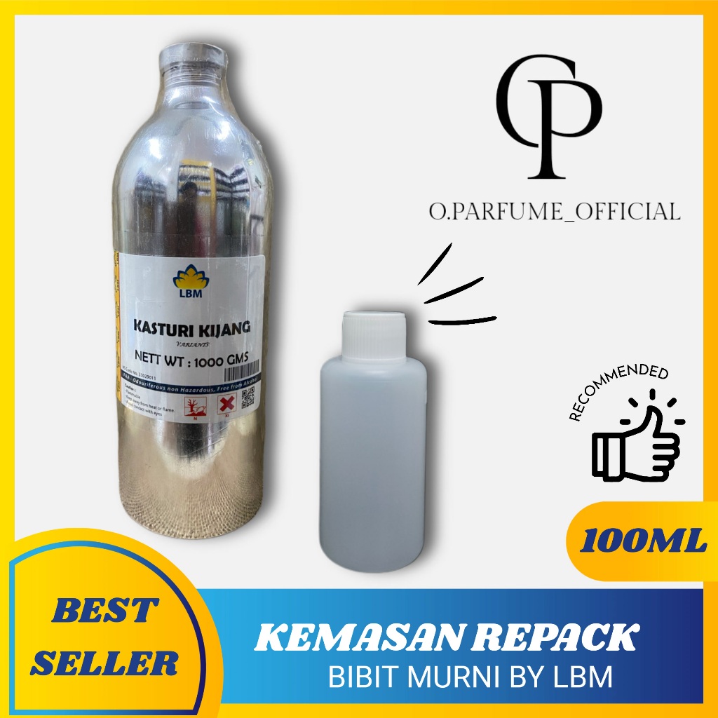 Bibit Parfum 100 ML KASTURI KIJANG Bibit Parfume LBM Original - Bibit Parfum Kasturi Kijang Al Rehab