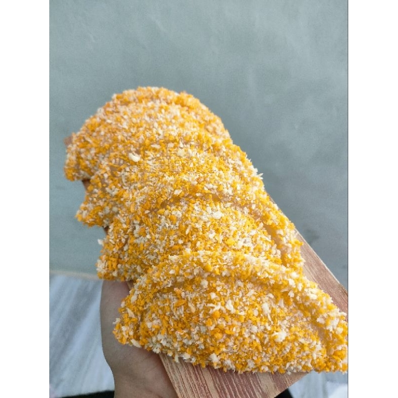 

CIRENG CRISPY isi Ayam Suwir pedas / Mozarella (Makanan / Frozen food instan / Cemilan pedas)