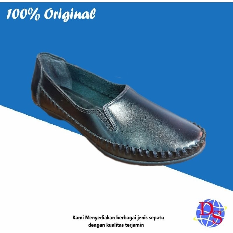 Sepatu Wanita Wedges Nellie BN 827 Hitam Sepatu Wedges Kerja Sepatu Wedges Kantor