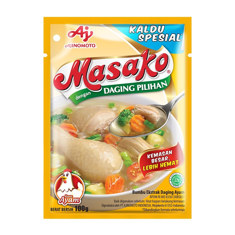 

Masako Bumbu Kaldu Ayam 100g