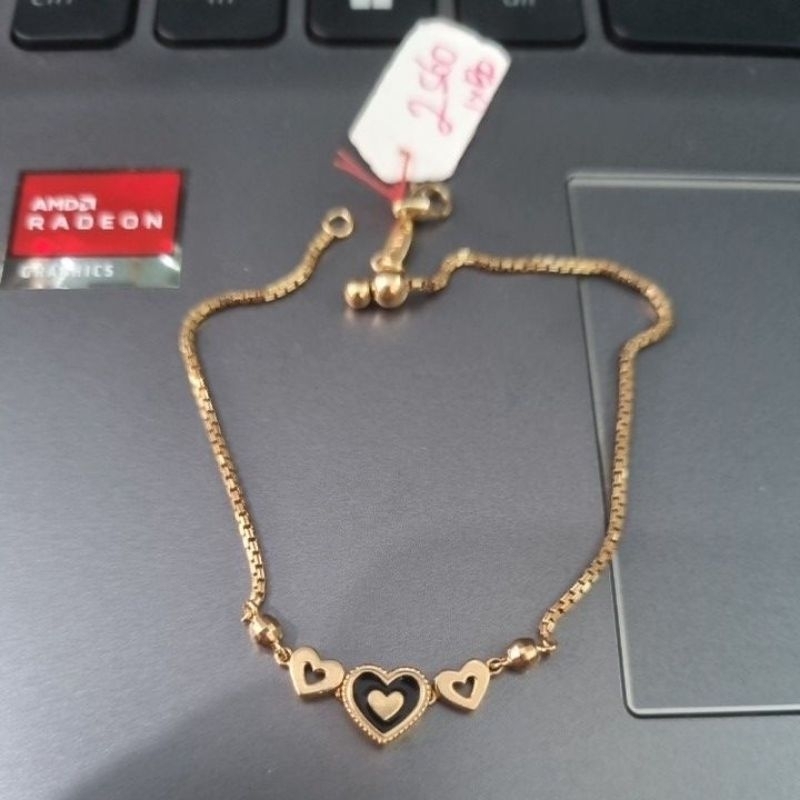 Gelang serut love cat