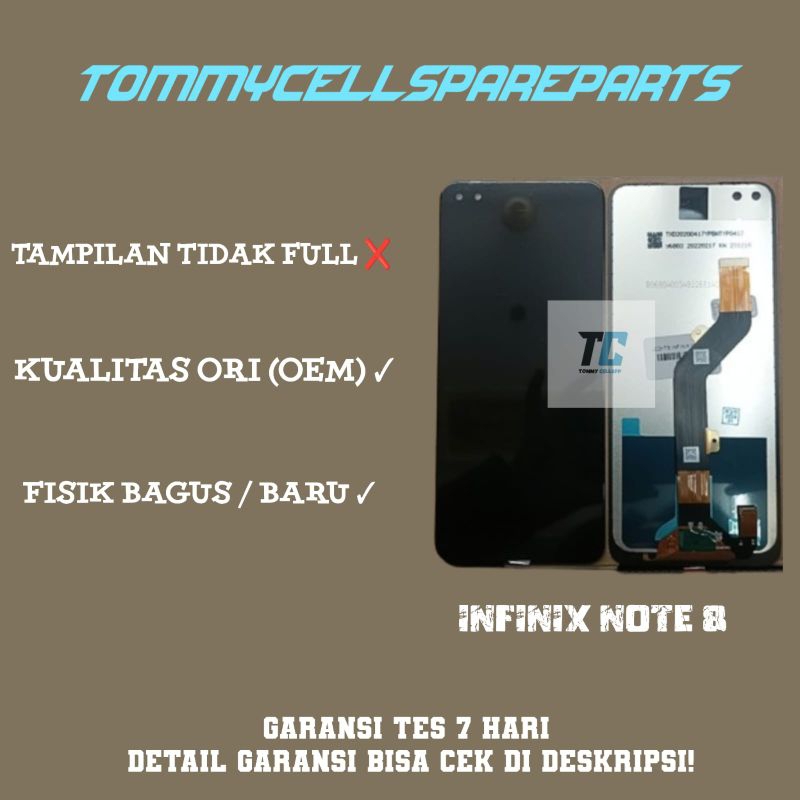 LCD TOUCHSCREEN INFINIX NOTE 8 X692 ORIGINAL