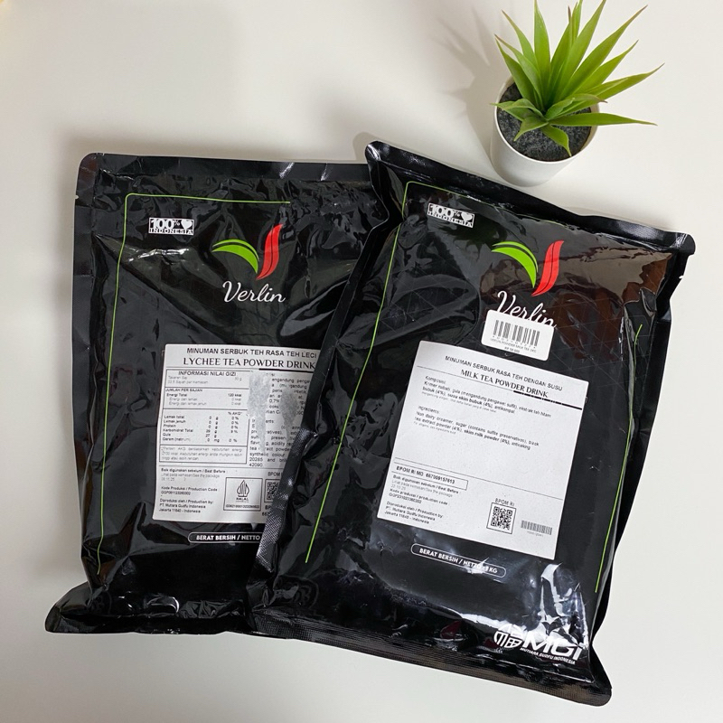 

VERLIN POWDER MILK TEA | SERBUK BUBUK RASA TEH SUSU