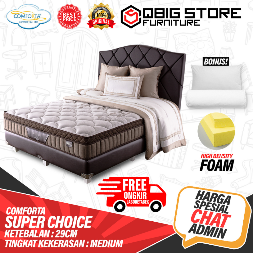 Kasur SpringBed Comforta Super Choice Spring bed matras