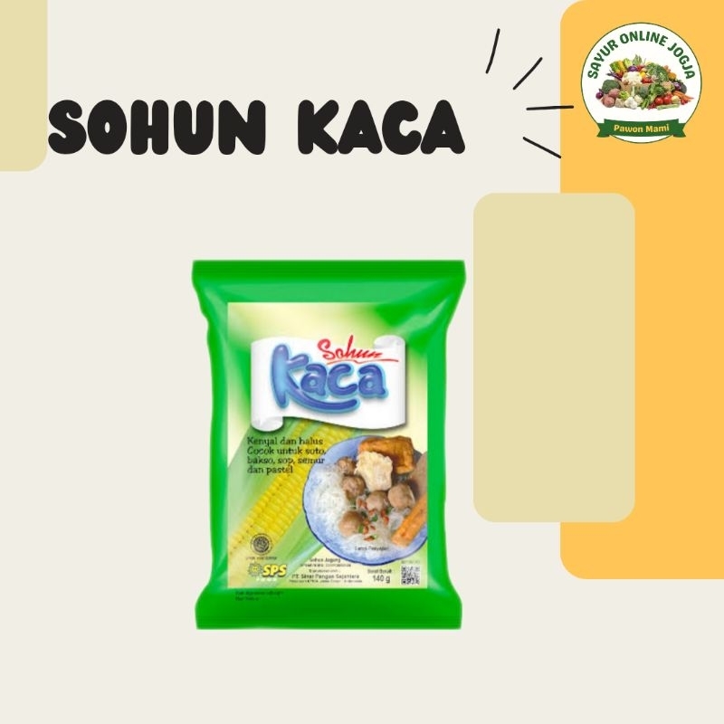 

Sohun kaca 60Gr - PAWON MAMI SAYUR ONLINE JOGJA