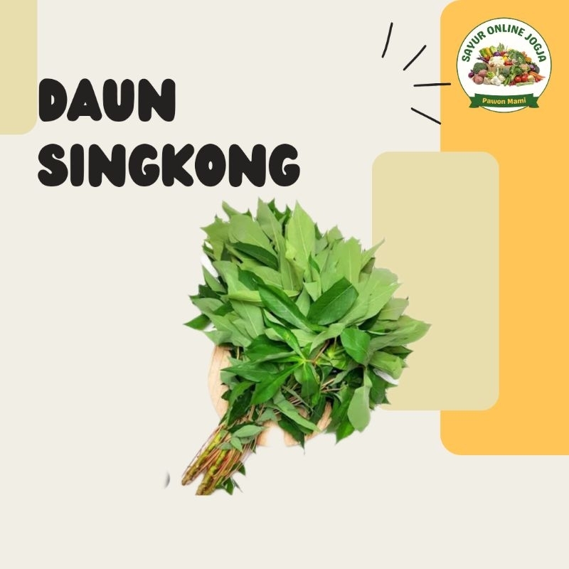 

Daun singkong per ikat - PAWON MAMI SAYUR ONLINE JOGJA