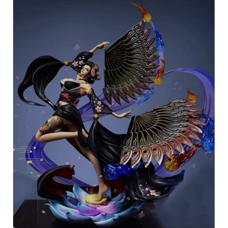 action figure one piece diorama nico robin wano tari kipas