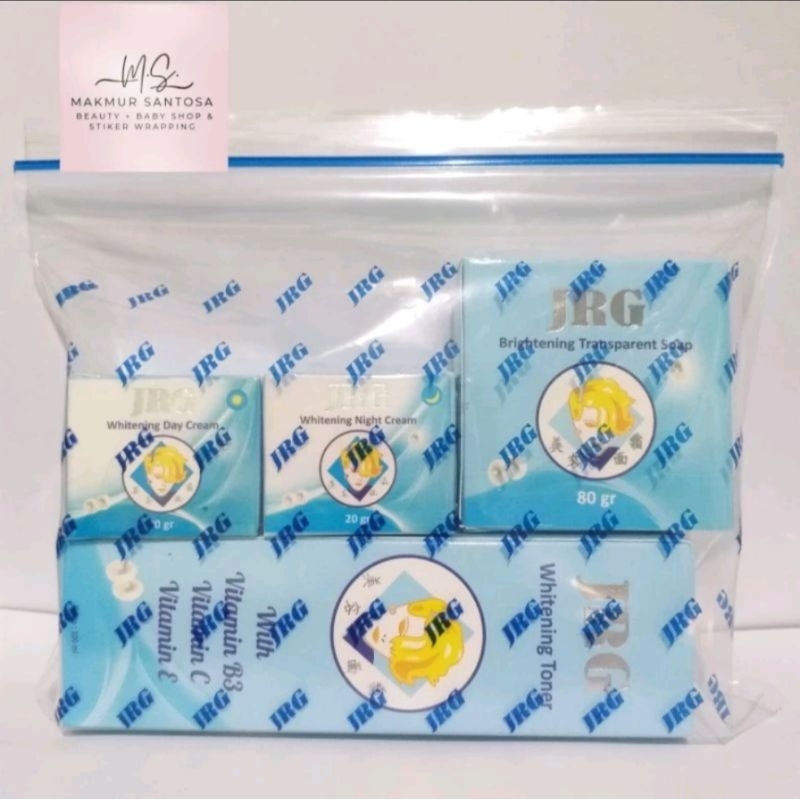 Cream JRG Whitening paket isi 4 BPOM