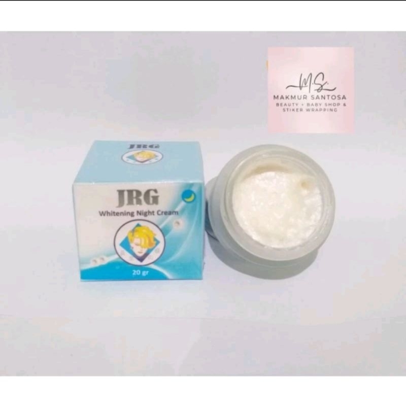 JRG Whitening Night Cream Bpom