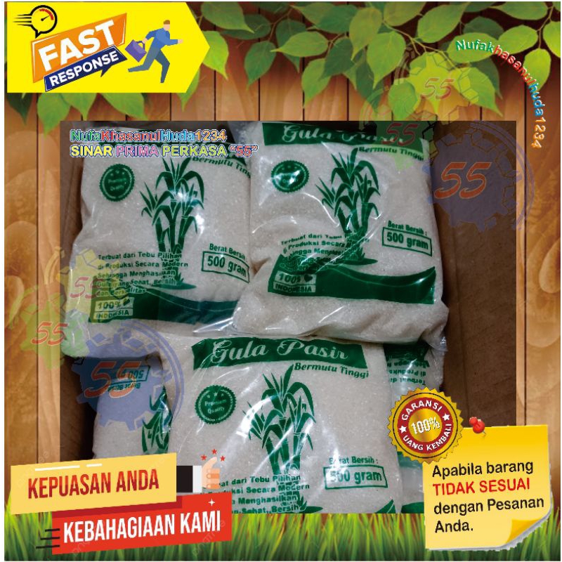 

Gula pasir lokal 500gr murah