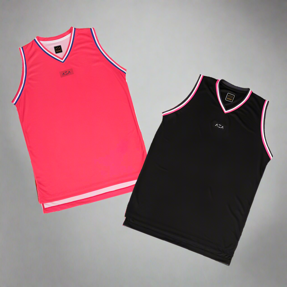 AZA Jersey Basketball Box Multicolour (Jersey Basket Polos Warna)