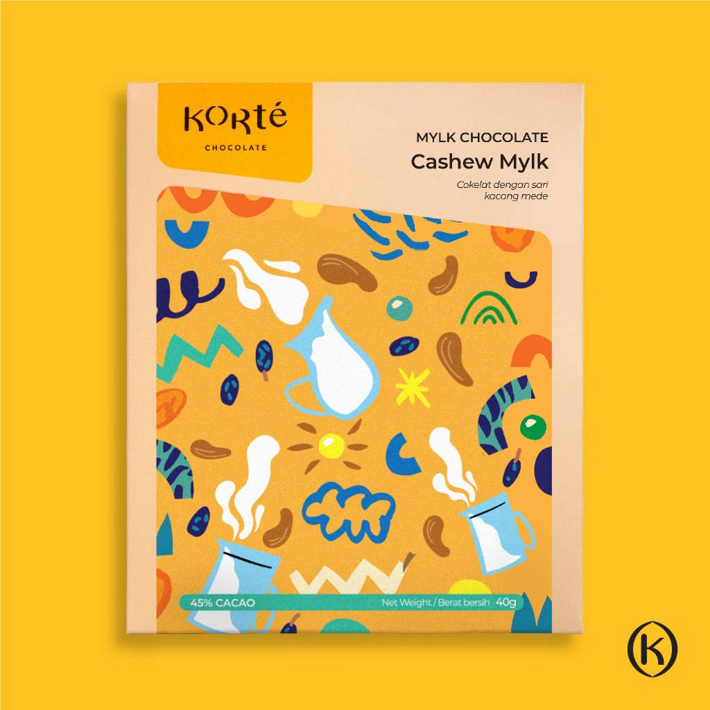 

Korte Cashew Mylk Chocolate Bar