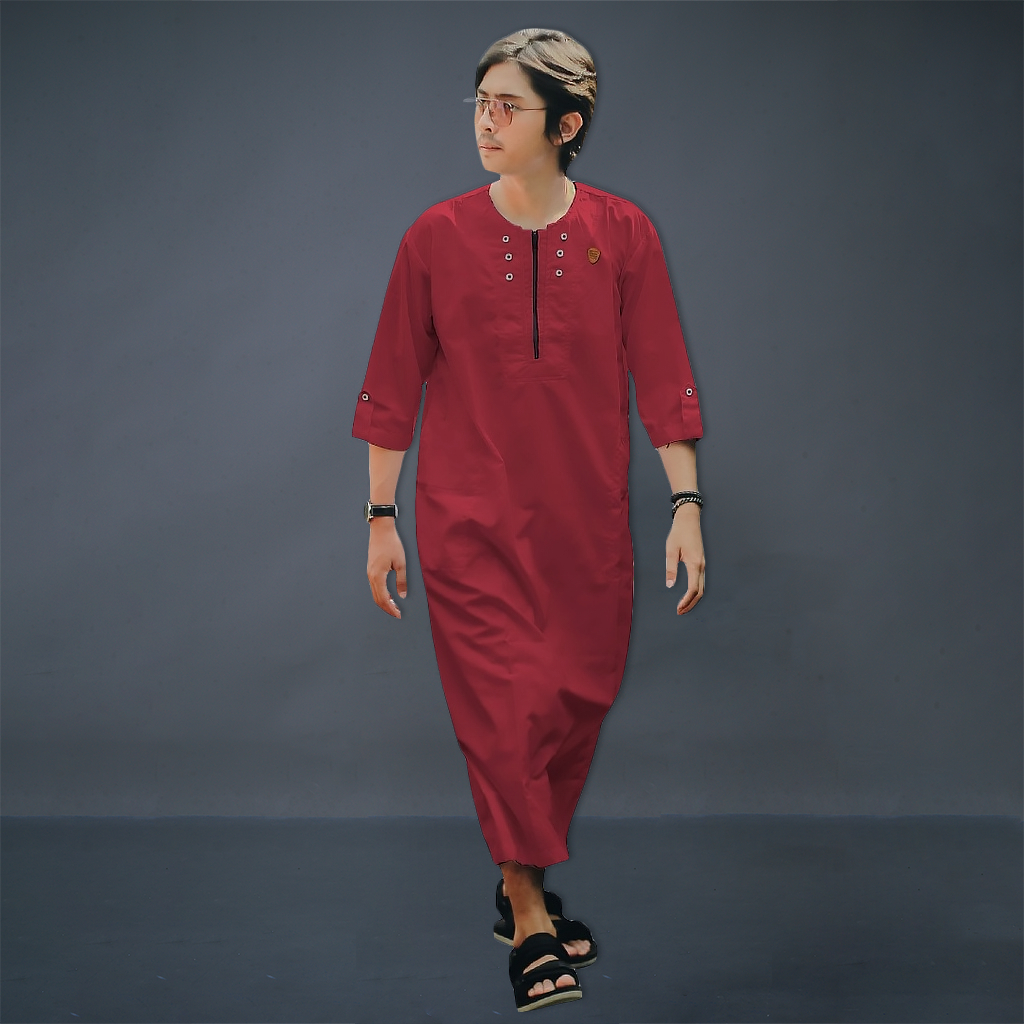 terlaris kawan muslim - jubah pria dewasa/gamis pria dewasa/jubah gamis pria kawan muslim bahan