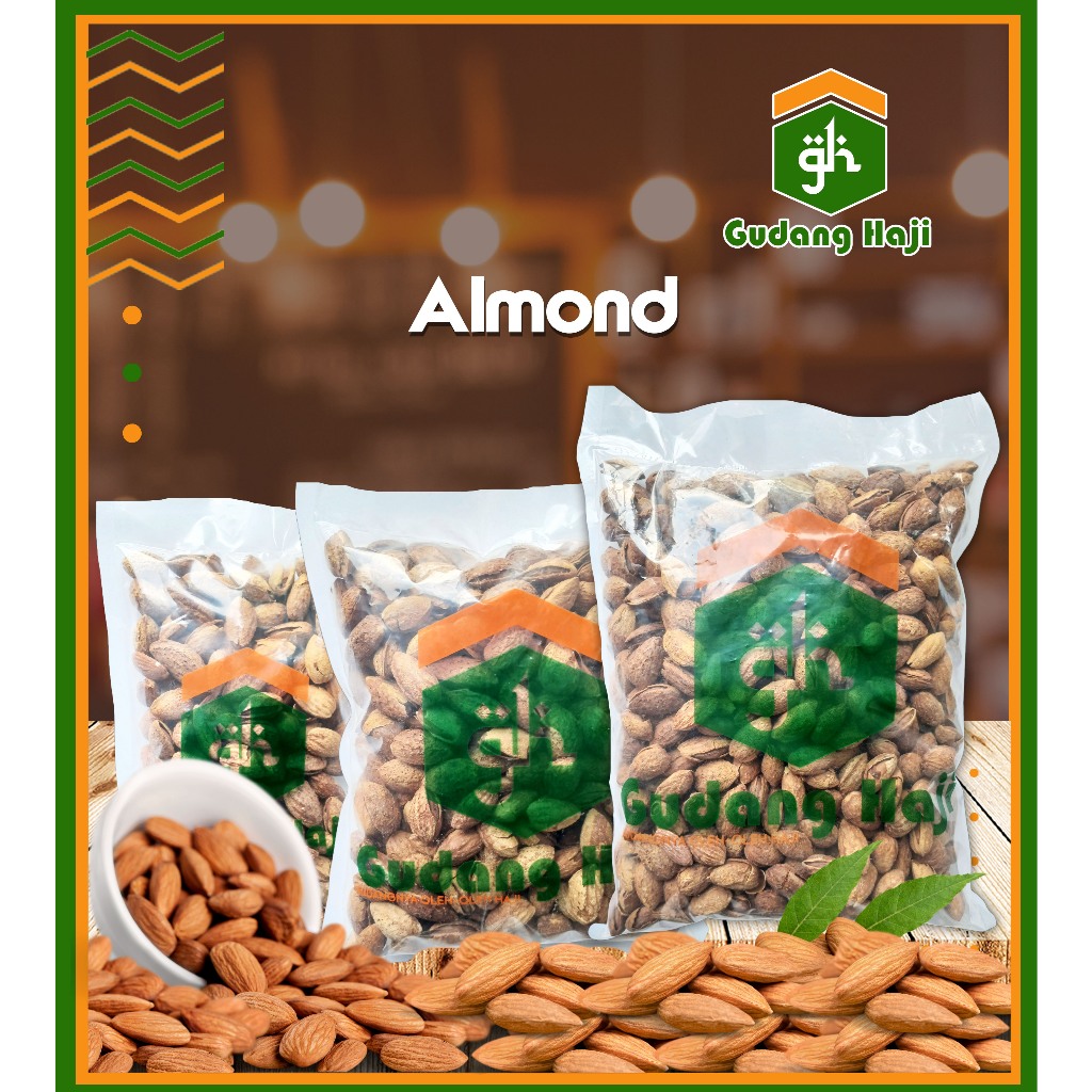 

Kacang Almond rasa susu 1kg/Kacang Almond rasa susu Pouch 1kg/500gr/250gr