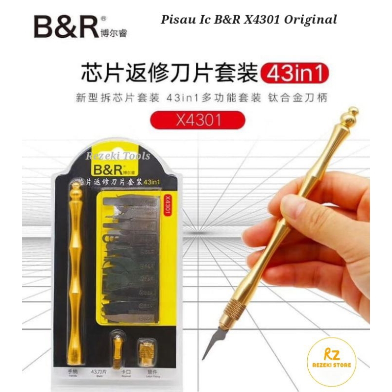 Pisau Ic B&R X4301 Original