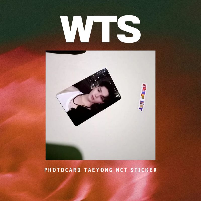 PC TAEYONG NCT STICKER