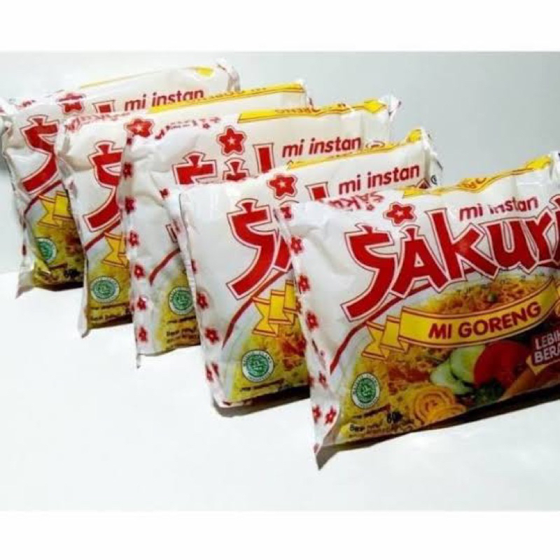 

MIE SAKURA isi 5 bungkus