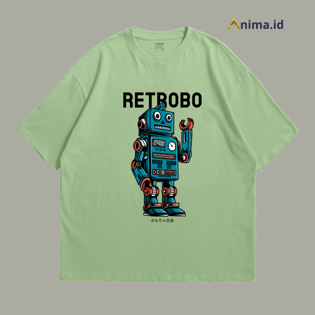 Kaos Brand Lokal | Oversize Premium | Retrobo