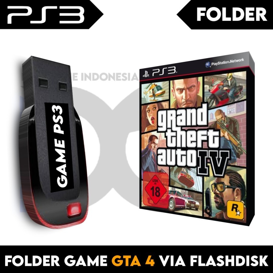 GTA 4 IV Game PS3 CFW HFW Playstation3