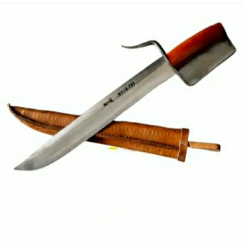 pisau cabang sarung kulit sapi