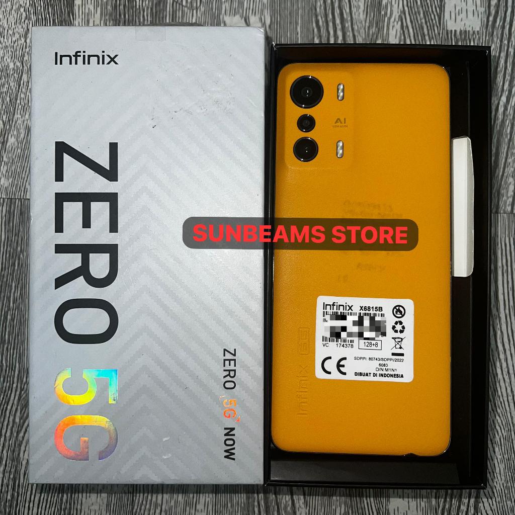 Infinix Zero 5G NOW 8/128 Second Fullset Bekas Resmi