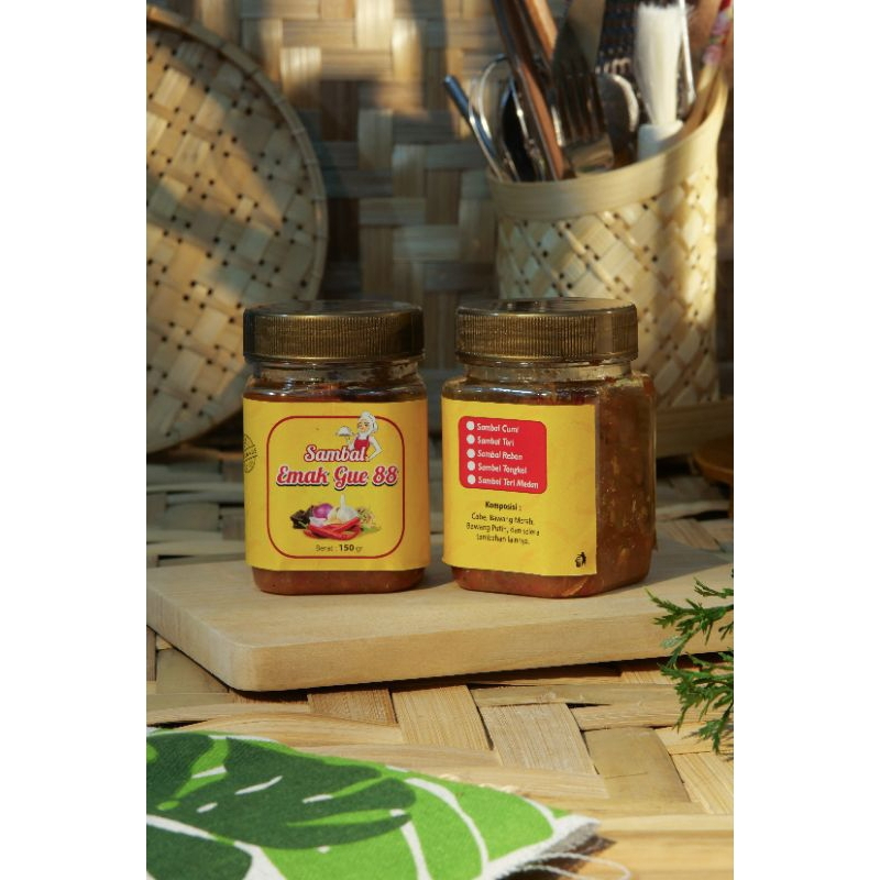 

SAMBEL CUMI PEDAS/150ML KEMASAN BOTOL PLASTIK ( DIJAMIN NAMBAH TERUS )