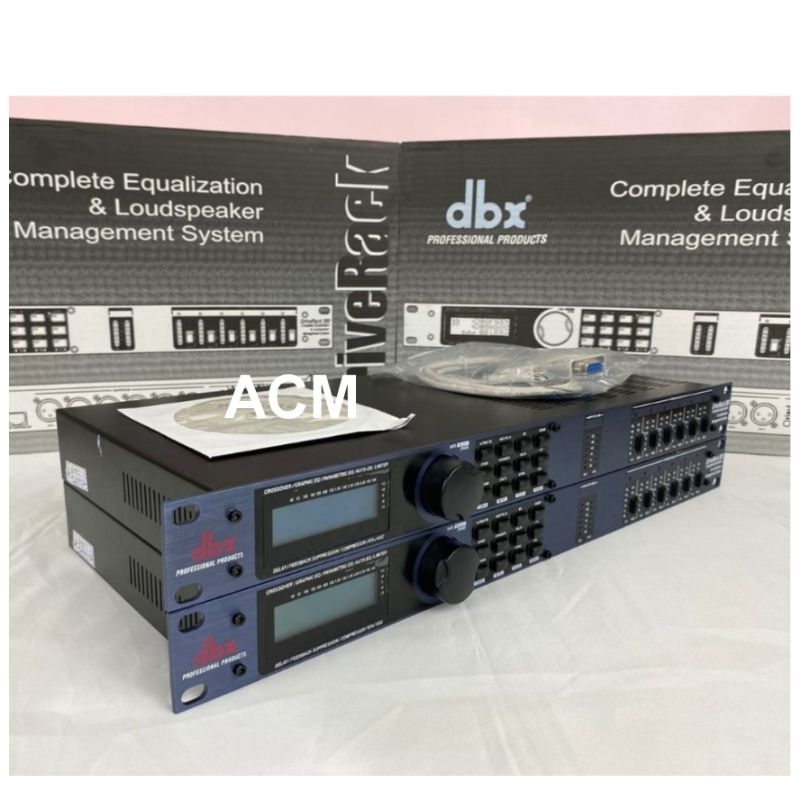 DLMS DBX260 CROSSOVER AKTIF DIGITAL 3 INPUT 6 OUTPUT DBX260 SPEAKER MANAGEMENT