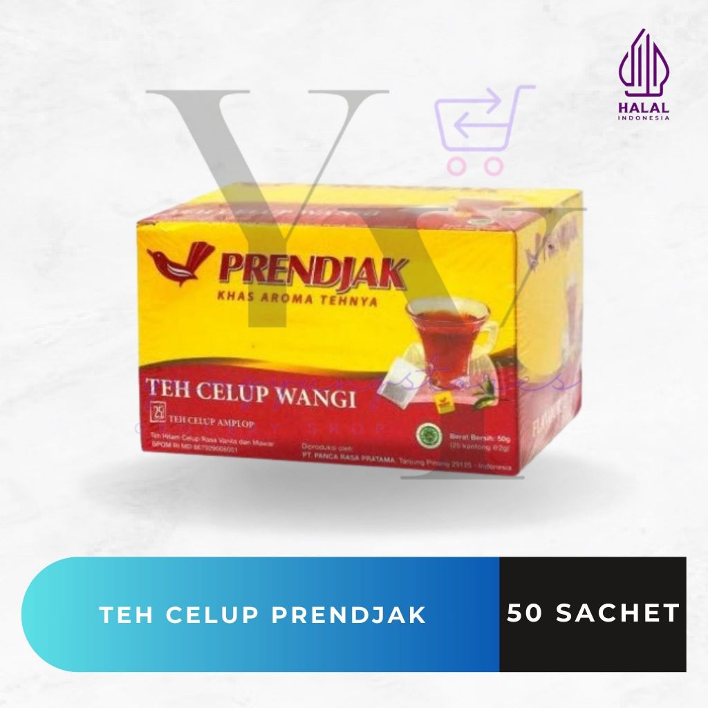 

Prendjak Teh Celup Hitam Wangi 50 Sachet