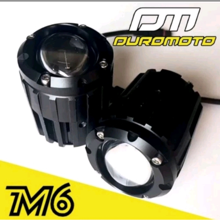 LAMPU LED DUROMOTO M6  M3 M2PRO X1 SUPER TERANG MOBIL MOTOR