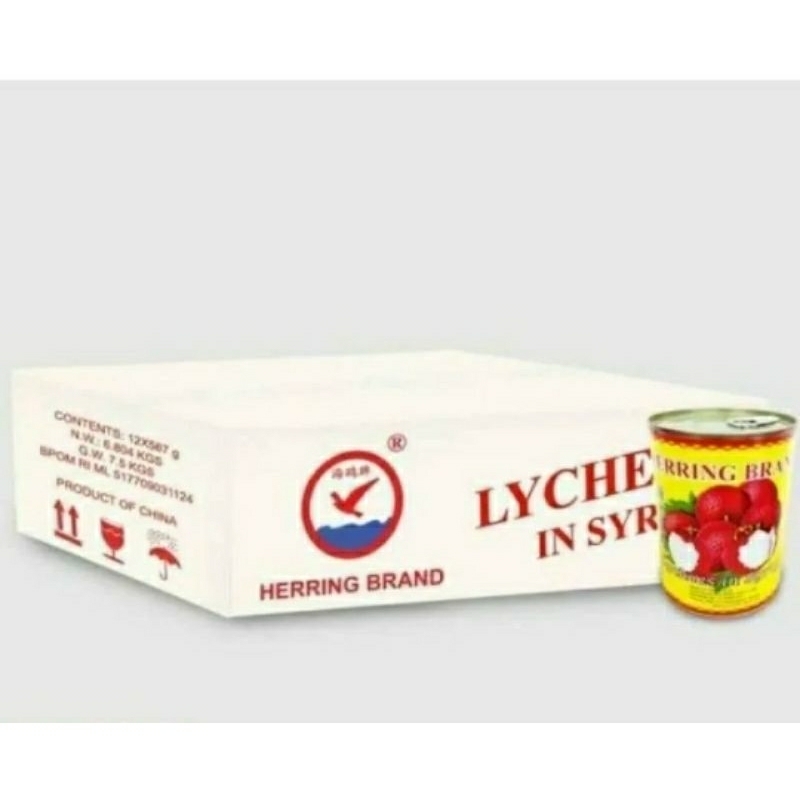 

lychee can herring 1karton