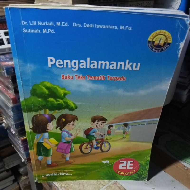 BUKU TEKS TEMATIK TERPADU UNTUK SD KELAS 2 TEMA 2E (PENGALAMANKU) REVISI K13 PENERBIT YUDISTIRA
