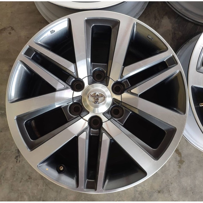 VELG RING 18 ORIGINAL TOYOTA OEM FORTUNER VRZ HILUX FORTUNER TRD R18