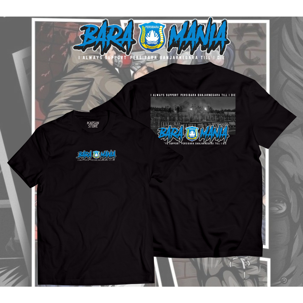 Kaos Suporter Supporters Baramania Persibara Banjarnegara