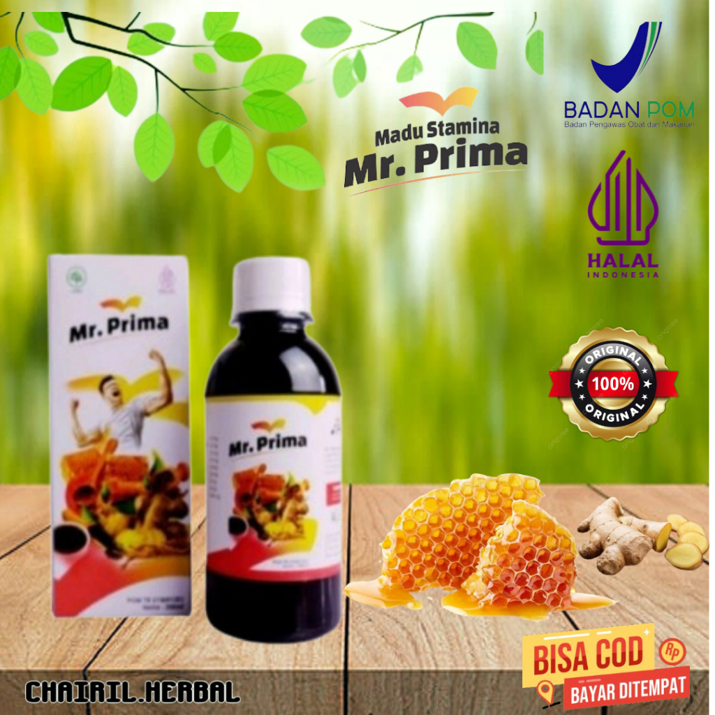PROMO [COD] MR PRIMA ASLI ORIGINAL MADU STAMINA PRIA KUAT PERKASA